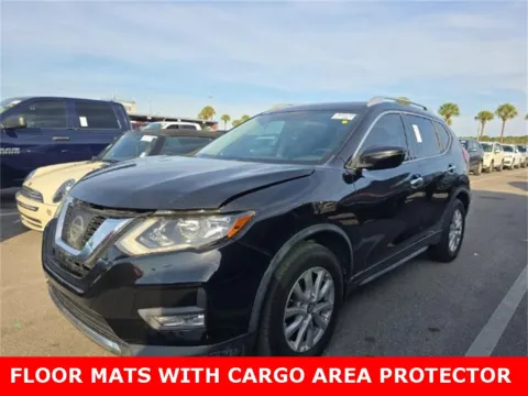 Black 2017 Nissan Rogue SV for sale in Jacksonville, FL