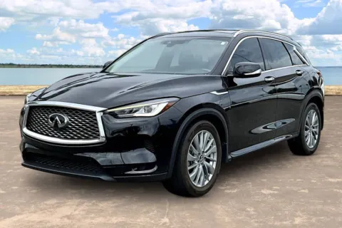 Black 2023 INFINITI QX50 LUXE for sale in Jacksonville, FL