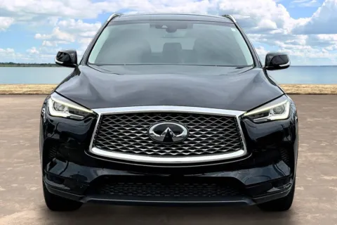 Photos of 2023 INFINITI QX50 LUXE for sale in Jacksonville, FL at Gravity Autos Jacksonville