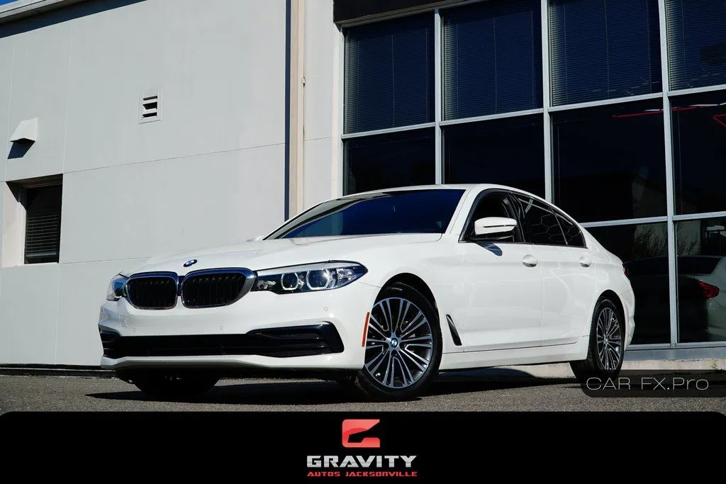 White 2019 BMW 5 Series 540i xDrive for sale in Jacksonville, FL