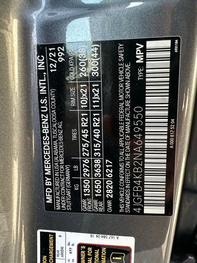 2022 Mercedes-Benz GLE GLE350 - Photo 153