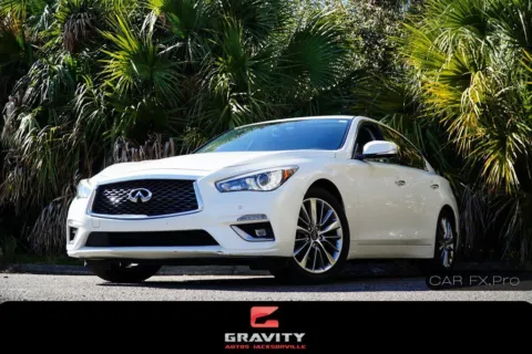 White 2022 INFINITI Q50 LUXE for sale in Jacksonville, FL