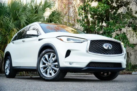Photos of 2020 INFINITI QX50 LUXE for sale in Jacksonville, FL at Gravity Autos Jacksonville