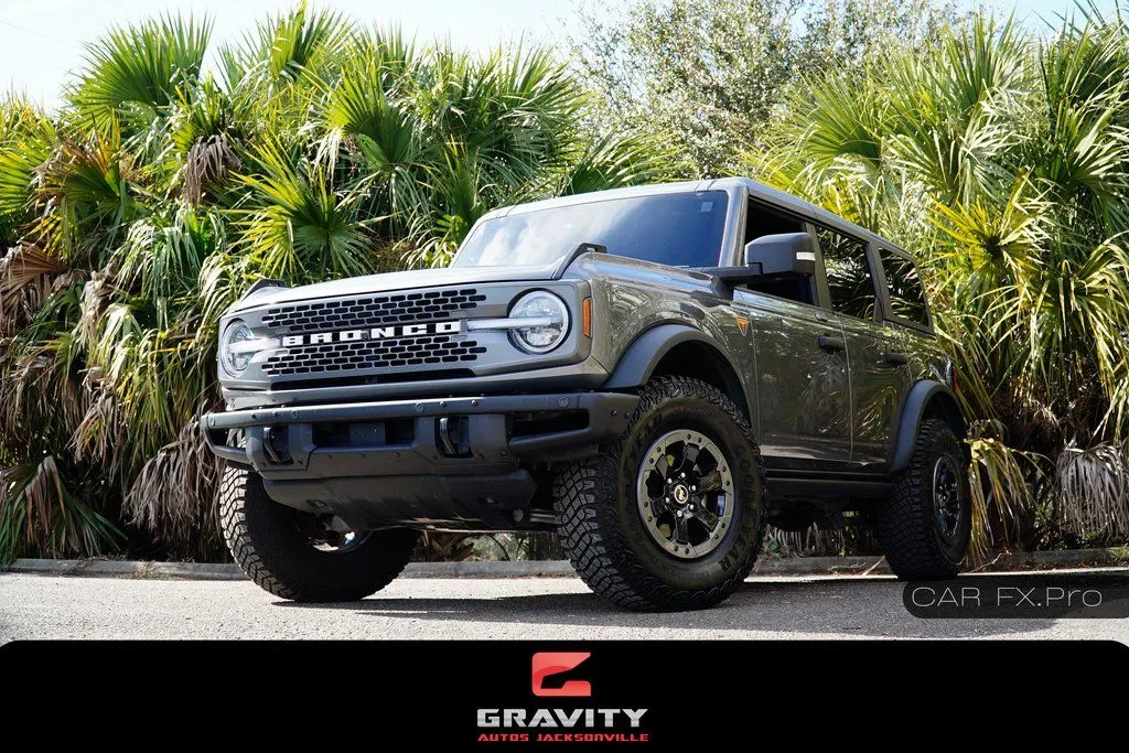 Gray 2022 Ford Bronco Badlands for sale in Jacksonville, FL