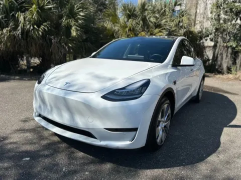 White 2022 Tesla Model Y Long Range for sale in Jacksonville, FL