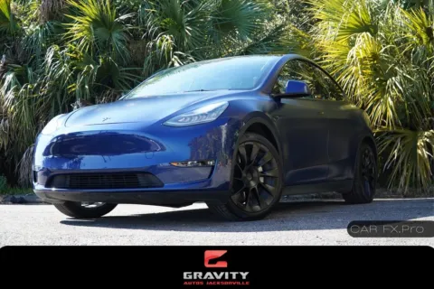 Blue 2021 Tesla Model Y Long Range for sale in Jacksonville, FL