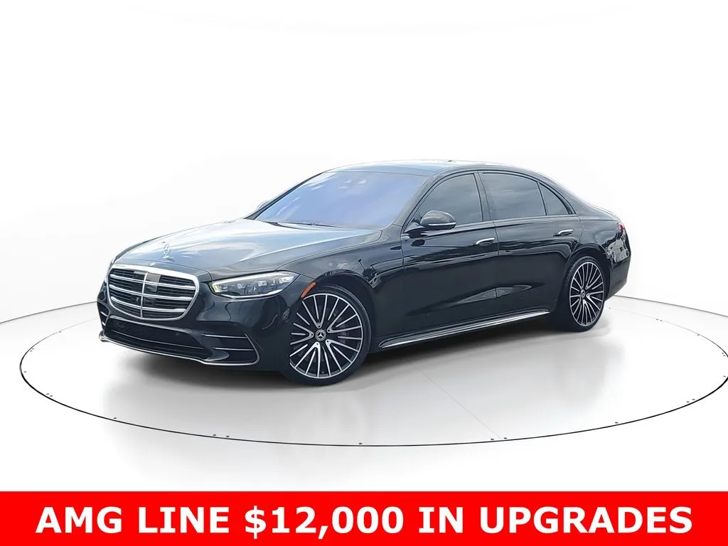 Black 2023 Mercedes-Benz S-Class S 500 for sale in Jacksonville, FL