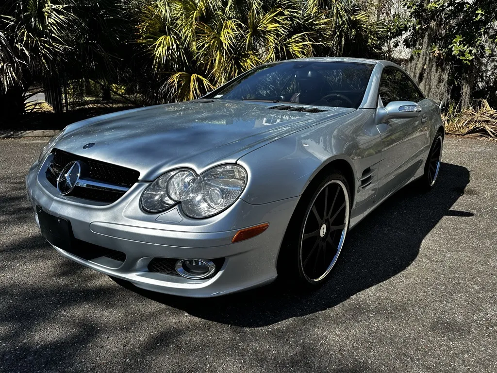 White 2007 Mercedes-Benz SL-Class SL 550 for sale in Jacksonville, FL