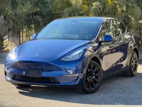 Blue 2022 Tesla Model Y Long Range for sale in Jacksonville, FL