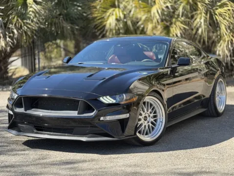 Black 2021 Ford Mustang EcoBoost Premium for sale in Jacksonville, FL