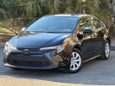 Black 2021 Toyota Corolla LE for sale in Jacksonville, FL