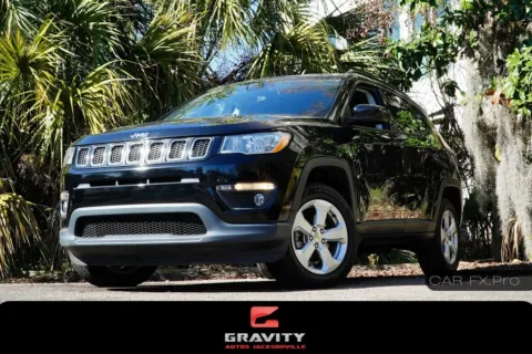 Black 2021 Jeep Compass Latitude for sale in Jacksonville, FL