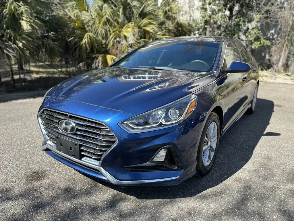 Blue 2018 Hyundai Sonata ECO for sale in Jacksonville, FL
