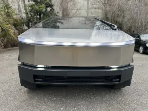 Another view of 2024 Tesla Cybertruck for sale in Jacksonville, FL at Gravity Autos Jacksonville