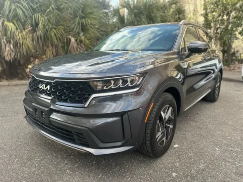 Gray 2022 Kia Sorento Hybrid S for sale in Jacksonville, FL