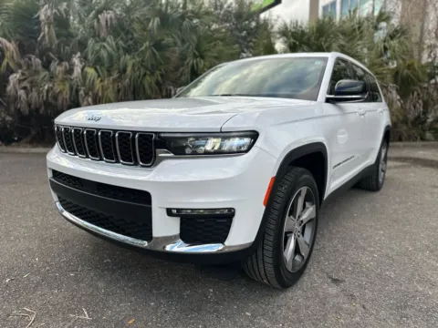White 2021 Jeep Grand Cherokee L Limited for sale in Jacksonville, FL