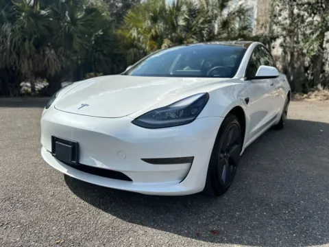 White 2021 Tesla Model 3 Standard Range Plus for sale in Jacksonville, FL