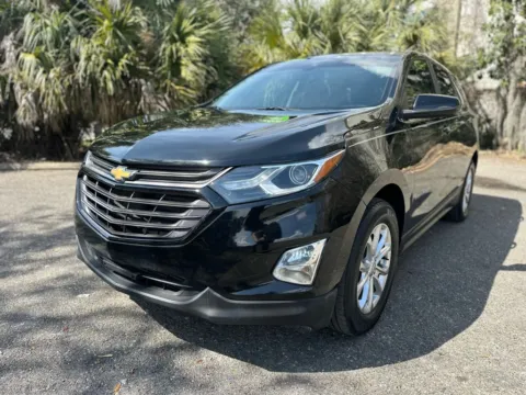 Black 2021 Chevrolet Equinox LT for sale in Jacksonville, FL