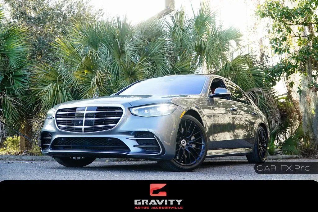 Gray 2022 Mercedes-Benz S-Class S 580 for sale in Jacksonville, FL