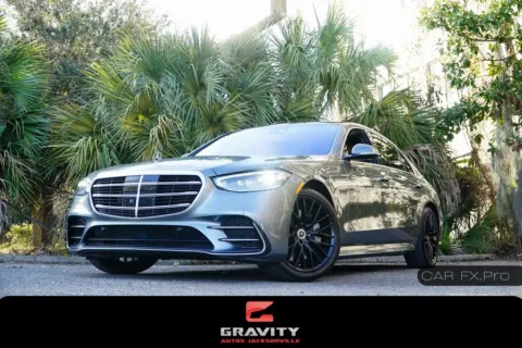 Gray 2022 Mercedes-Benz S-Class S 580 for sale in Jacksonville, FL