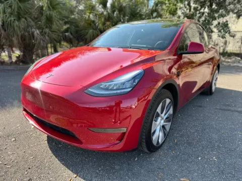 Red 2022 Tesla Model Y Long Range for sale in Jacksonville, FL