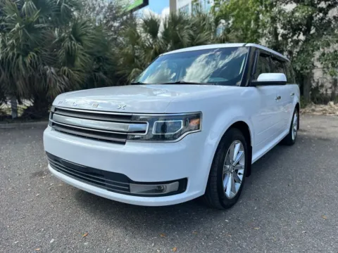 White 2017 Ford Flex Limited for sale in Jacksonville, FL