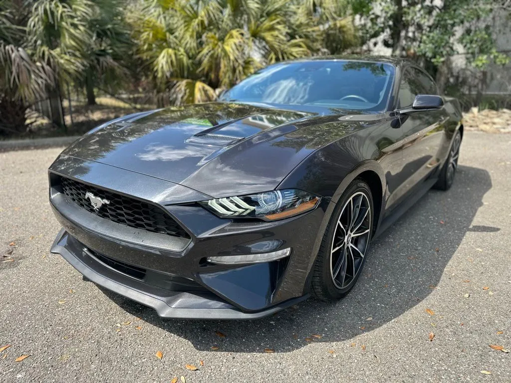 Gray 2022 Ford Mustang EcoBoost for sale in Jacksonville, FL