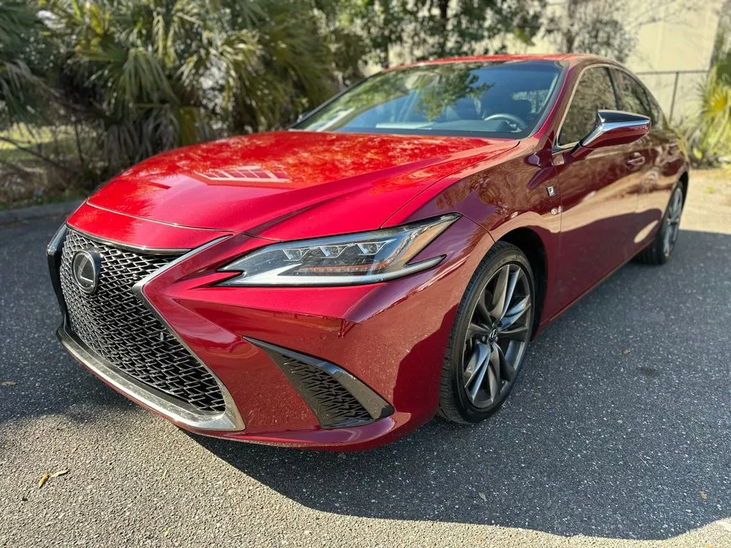 Red 2019 Lexus ES for sale in Jacksonville, FL