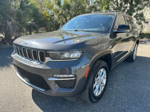 Gray 2023 Jeep Grand Cherokee Limited for sale in Jacksonville, FL