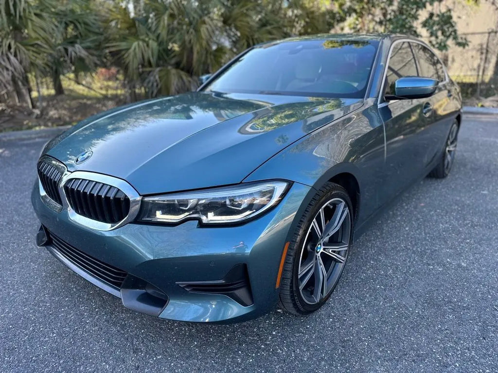 Blue 2021 BMW 3 Series 330i for sale in Jacksonville, FL