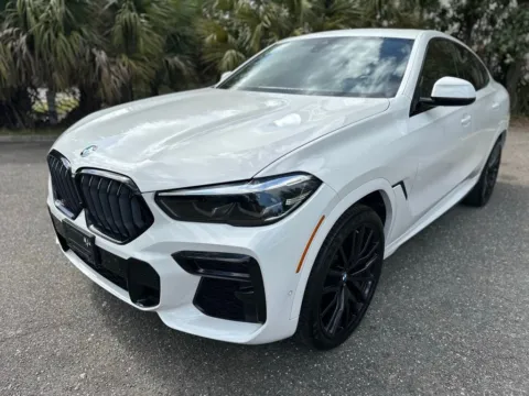 White 2022 BMW X6 xDrive40i for sale in Jacksonville, FL