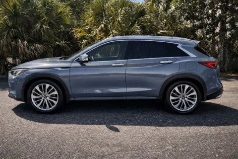 Photos of 2023 INFINITI QX50 LUXE for sale in Jacksonville, FL at Gravity Autos Jacksonville