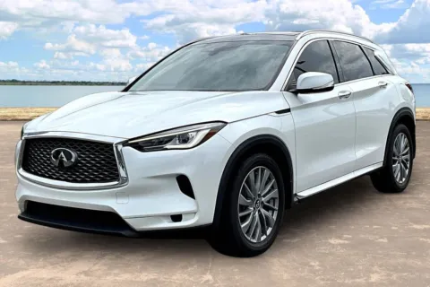 White 2023 INFINITI QX50 LUXE for sale in Jacksonville, FL