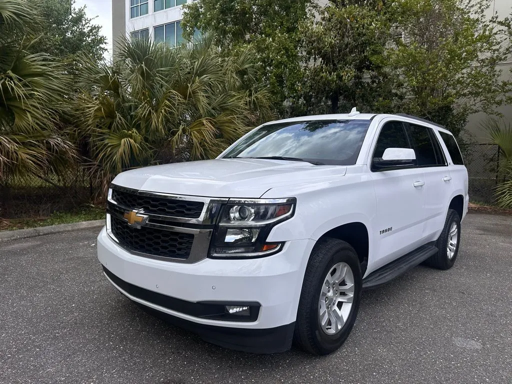 White 2019 Chevrolet Tahoe LT for sale in Jacksonville, FL