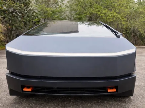 Another view of 2024 Tesla Cybertruck for sale in Jacksonville, FL at Gravity Autos Jacksonville