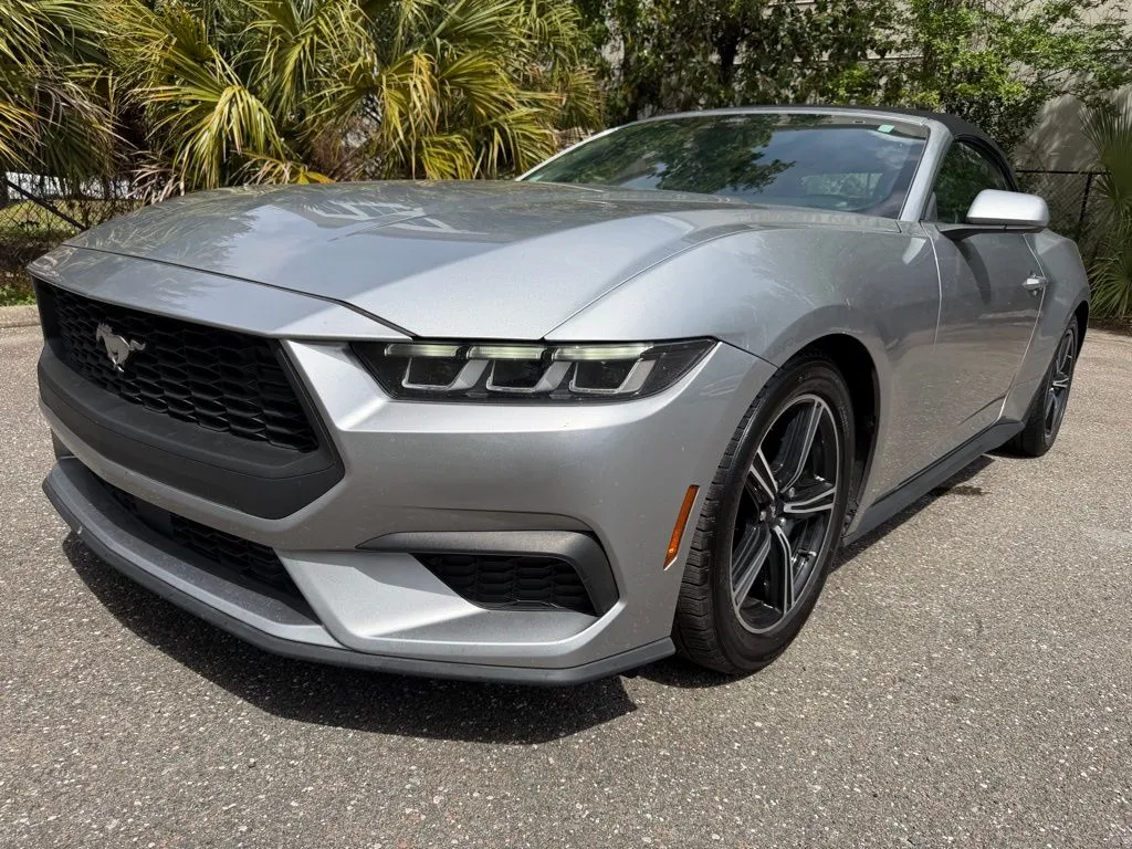 Silver 2024 Ford Mustang EcoBoost Premium for sale in Jacksonville, FL