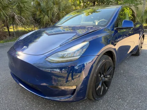 Blue 2021 Tesla Model Y Long Range for sale in Jacksonville, FL