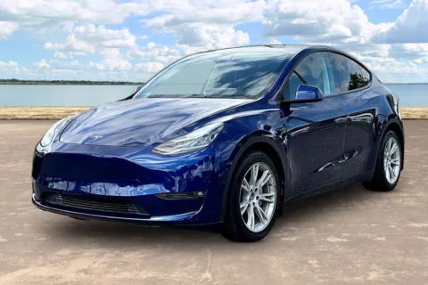 Blue 2021 Tesla Model Y Long Range for sale in Jacksonville, FL