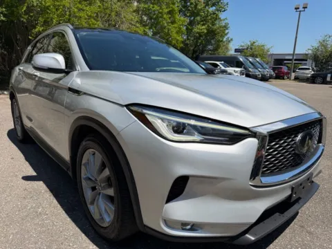 Photos of 2021 INFINITI QX50 LUXE for sale in Jacksonville, FL at Gravity Autos Jacksonville