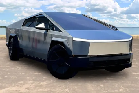 Another view of 2024 Tesla Cybertruck for sale in Jacksonville, FL at Gravity Autos Jacksonville