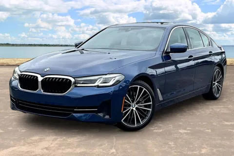 Blue 2022 BMW 5 Series 540i for sale in Jacksonville, FL