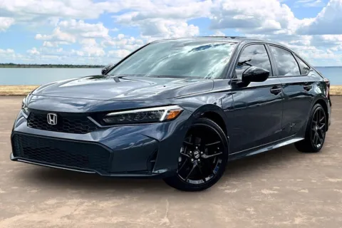 Silver 2025 Honda Civic Hybrid Sport for sale in Jacksonville, FL