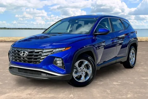 Blue 2023 Hyundai Tucson SE for sale in Jacksonville, FL