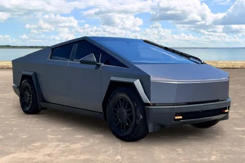 Another view of 2024 Tesla Cybertruck for sale in Jacksonville, FL at Gravity Autos Jacksonville