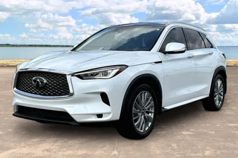 White 2023 INFINITI QX50 LUXE for sale in Jacksonville, FL