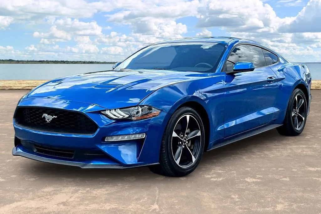 Blue 2020 Ford Mustang EcoBoost for sale in Jacksonville, FL