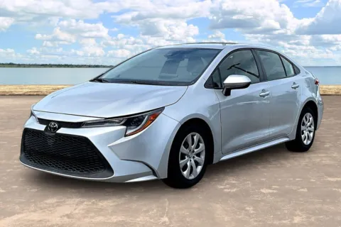 Silver 2021 Toyota Corolla LE for sale in Jacksonville, FL