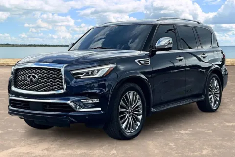 Blue 2021 INFINITI QX80 for sale in Jacksonville, FL