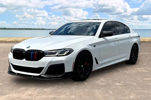 White 2022 BMW 5 Series M550i xDrive for sale in Jacksonville, FL