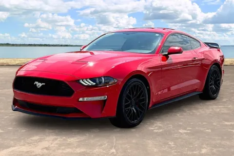 Red 2018 Ford Mustang EcoBoost Premium for sale in Jacksonville, FL